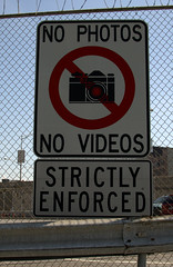 Rule enforcement sign