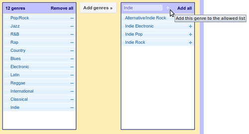 Add a genre