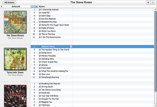 Albums resorted by release date