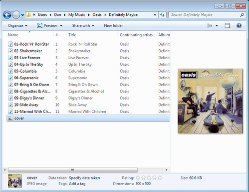 HD art in explorer