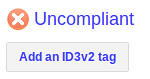 Add ID3v2 tag