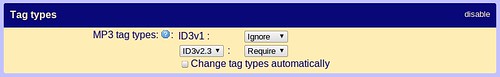 Tag type rule