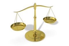 3D Scales of Justice