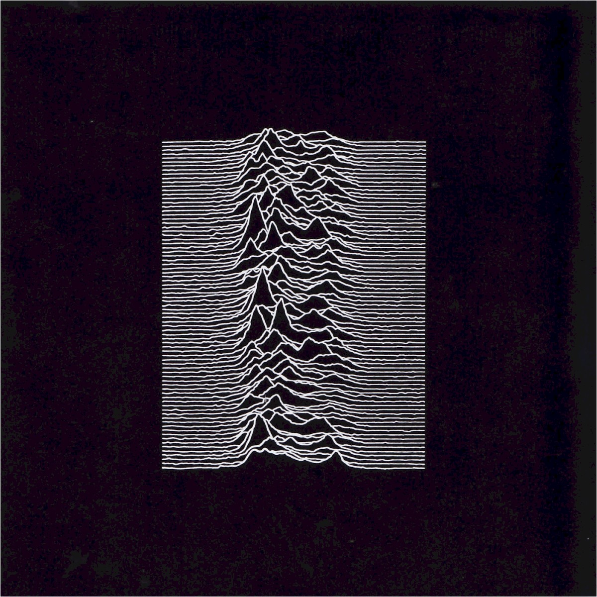 Unknown Pleasures album cover